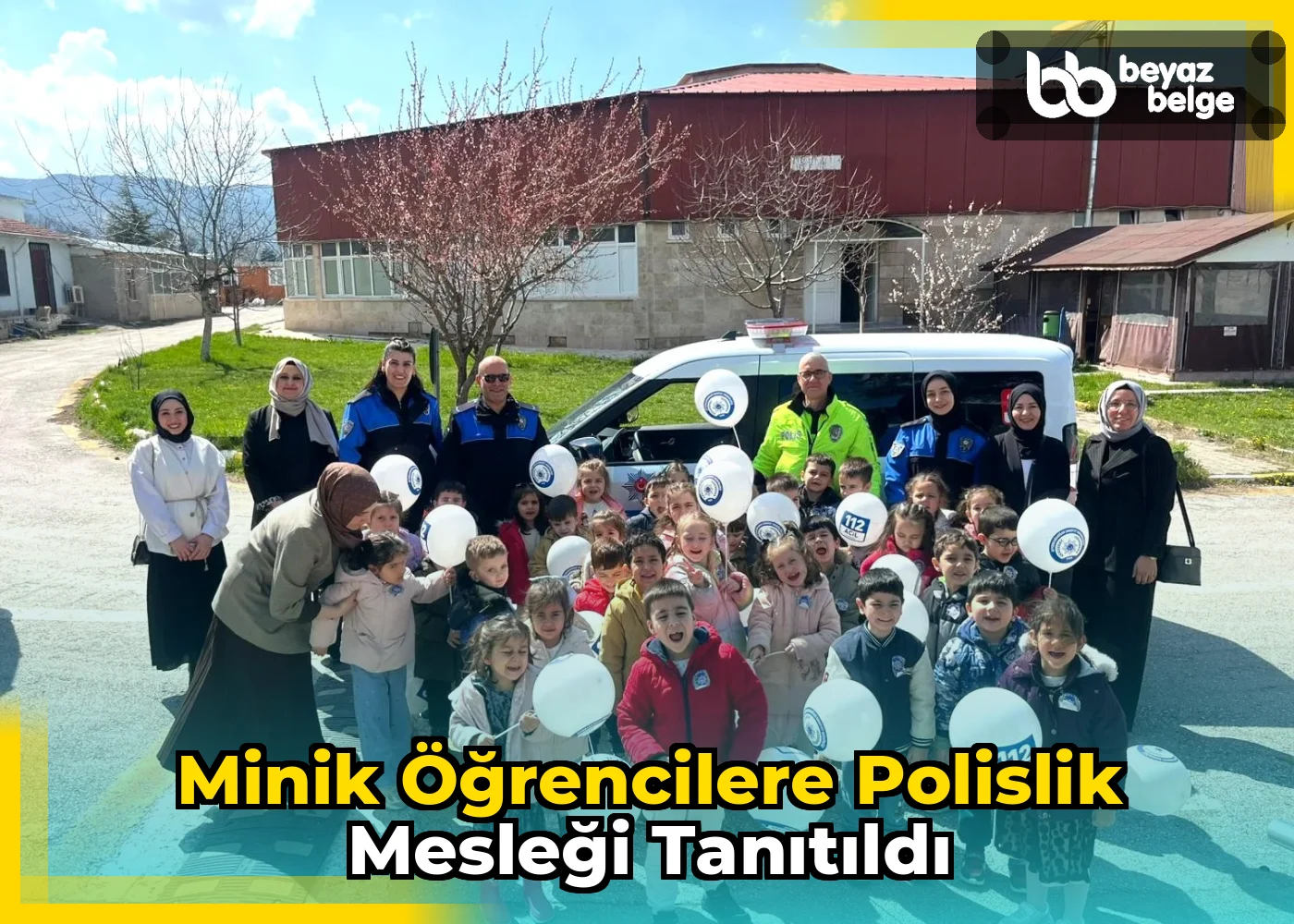 Minik Öğrencilere Polislik Mesleği Tanıtıldı
