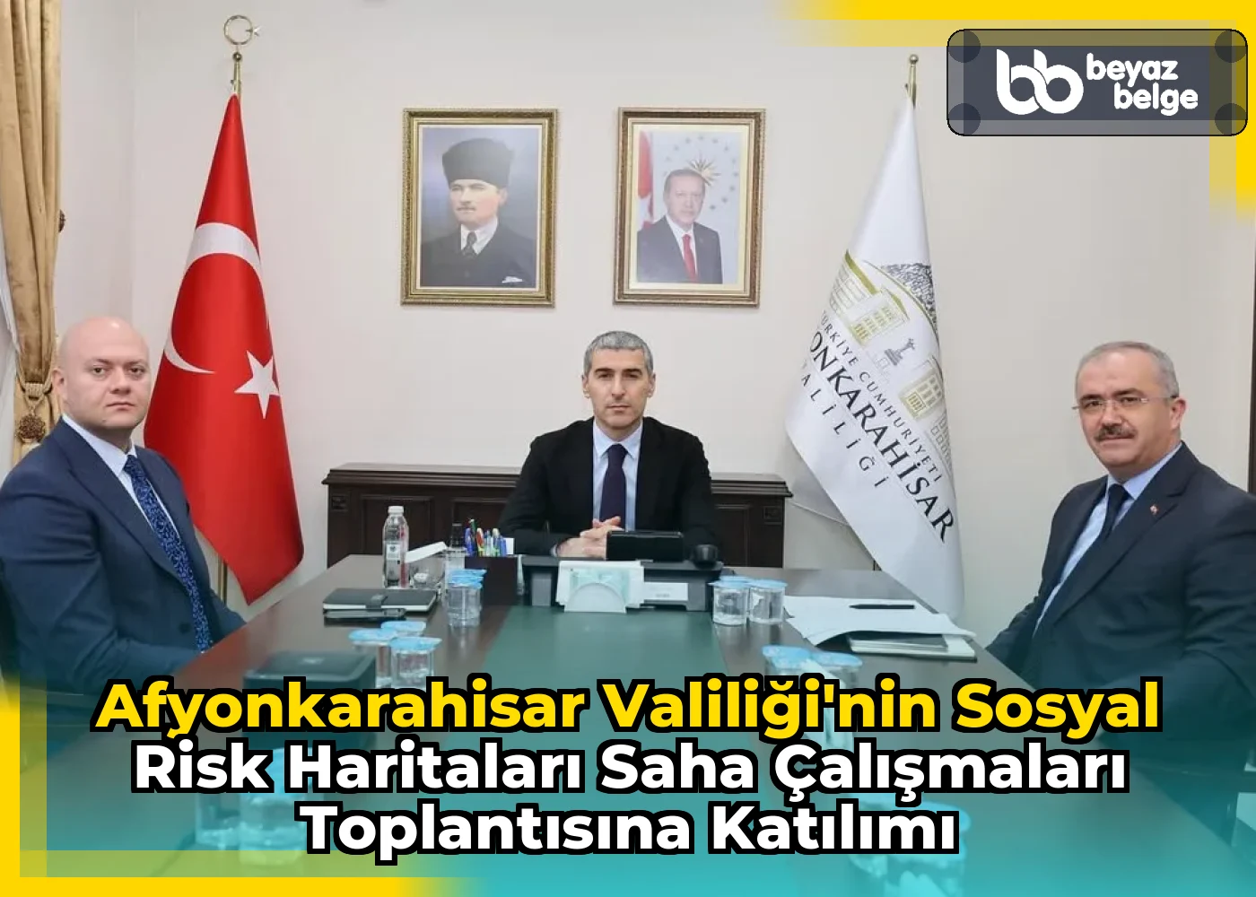 Afyonkarahisar Valiliği'nin Sosyal Risk Haritaları Saha Çalışmaları Toplantısına Katılımı
