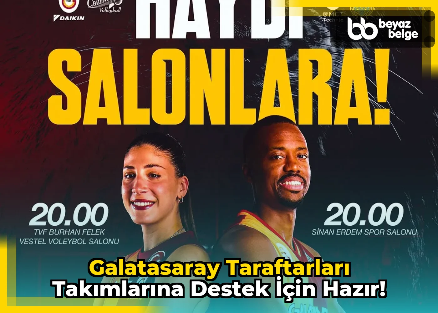 Galatasaray Taraftarları Takımlarına Destek İçin Hazır!