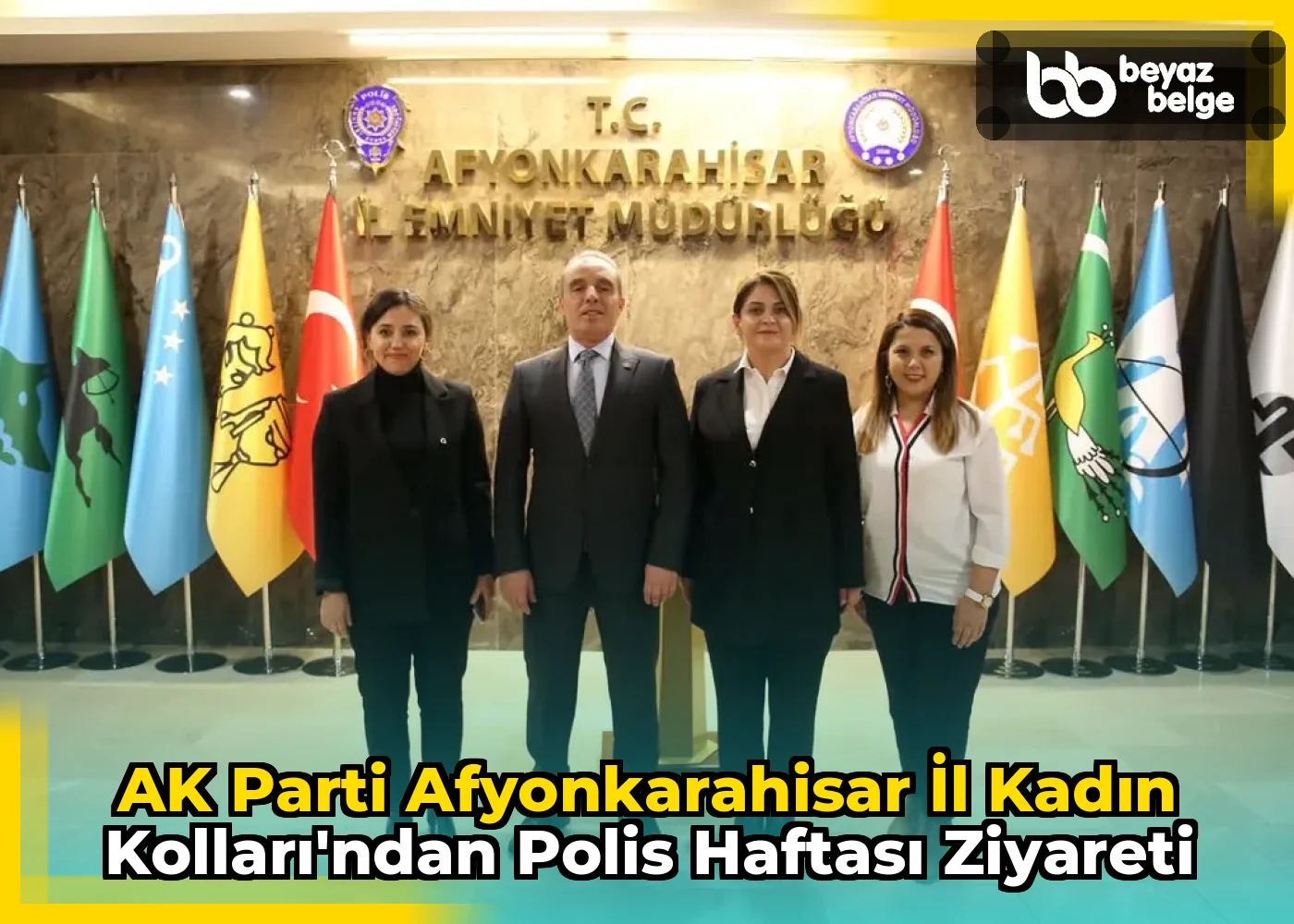 AK Parti Afyonkarahisar İl Kadın Kolları'ndan Polis Haftası Ziyareti