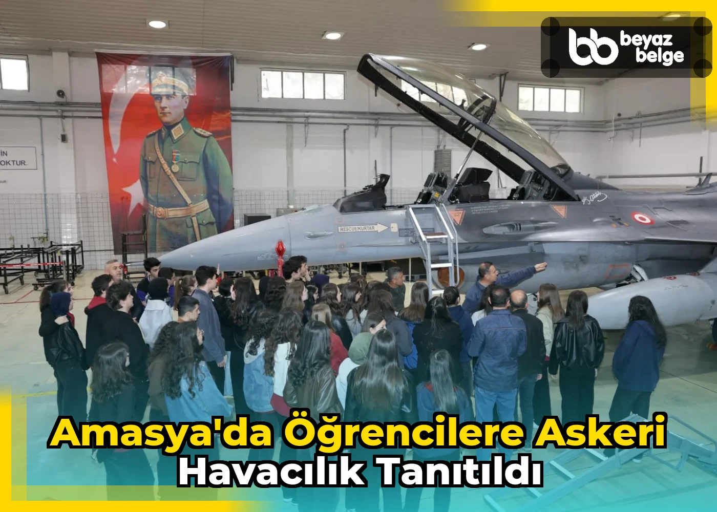 Amasya'da Öğrencilere Askeri Havacılık Tanıtıldı