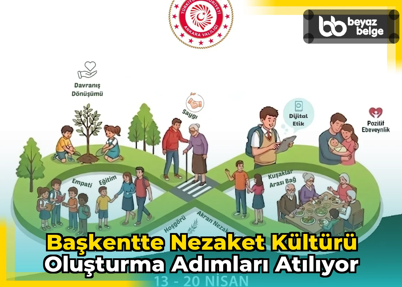 Başkentte nezaket kültürü oluşturma adımları atılıyor