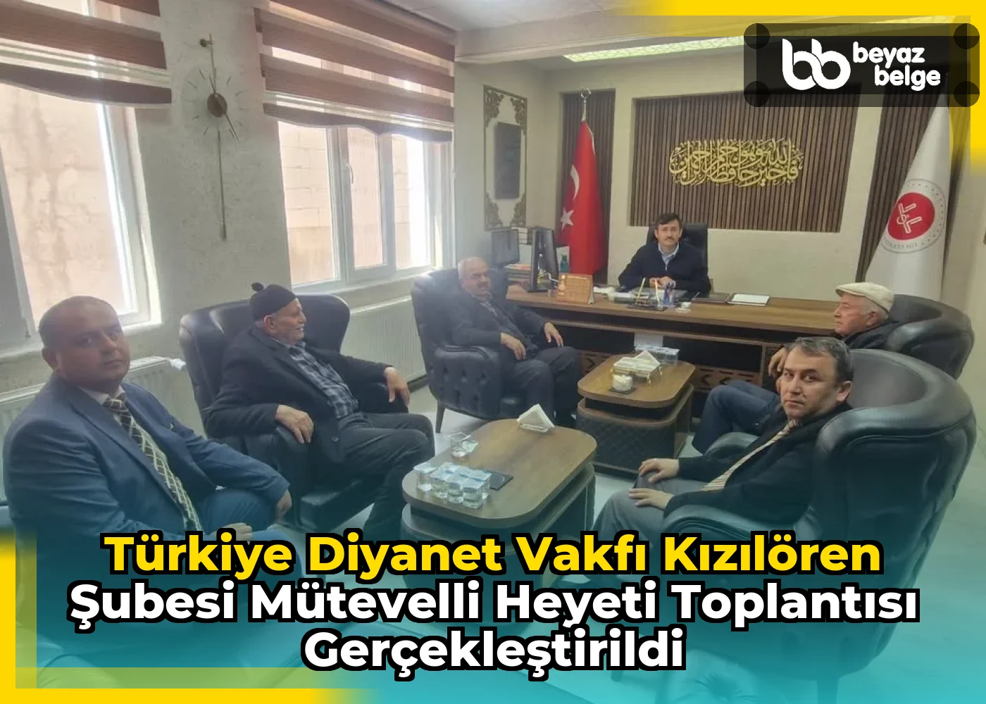 Türkiye Diyanet Vakfı Kızılören Şubesi Mütevelli Heyeti Toplantısı Gerçekleştirildi