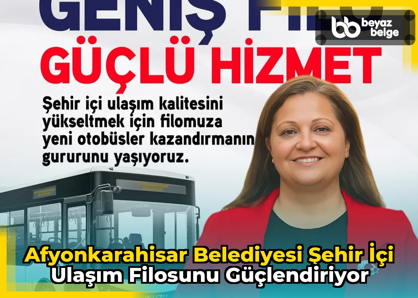 Afyonkarahisar Belediyesi Şehir İçi Ulaşım Filosunu Güçlendiriyor