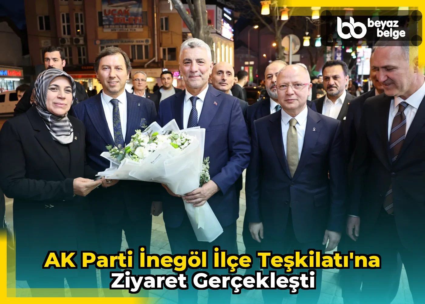 AK Parti İnegöl İlçe Teşkilatı'na Ziyaret Gerçekleşti