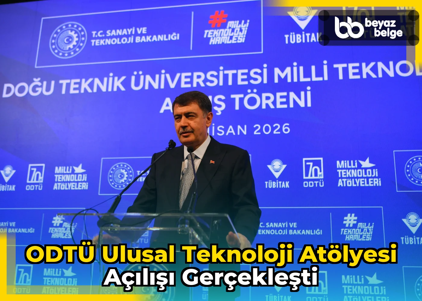 ODTÜ Ulusal Teknoloji Atölyesi Açılışı Gerçekleşti