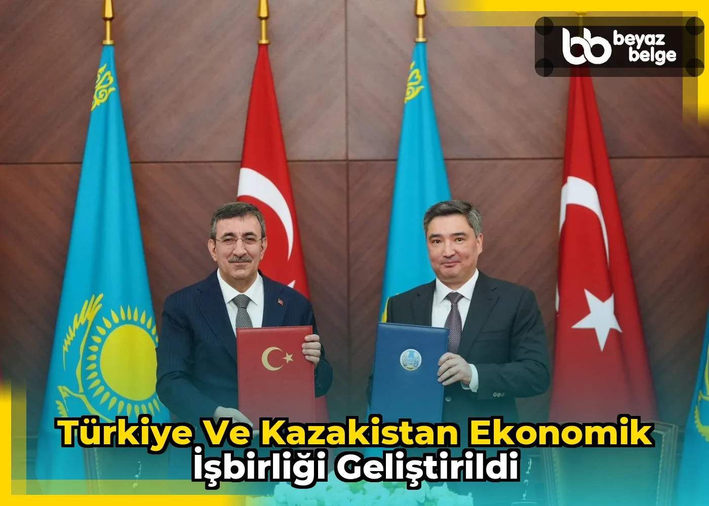 Türkiye ve Kazakistan Ekonomik İşbirliği Geliştirildi