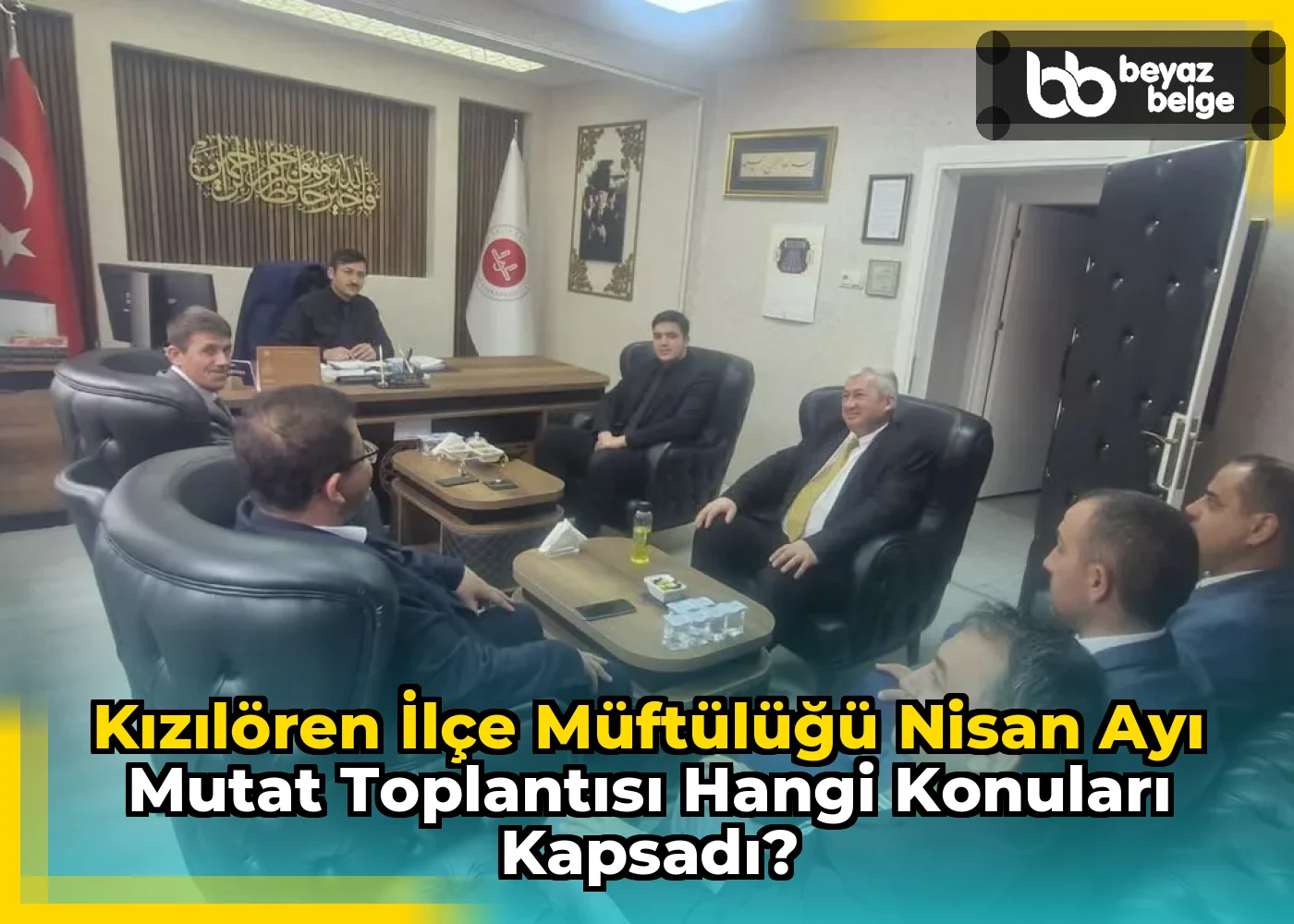 Kızılören İlçe Müftülüğü Nisan Ayı Mutat Toplantısı Hangi Konuları Kapsadı?