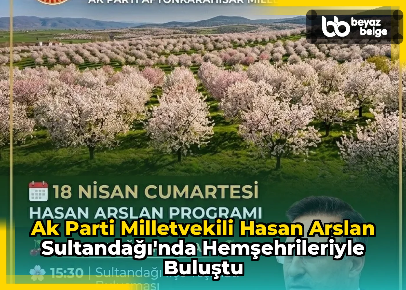 Ak Parti Milletvekili Hasan Arslan Sultandağı'nda Hemşehrileriyle Buluştu