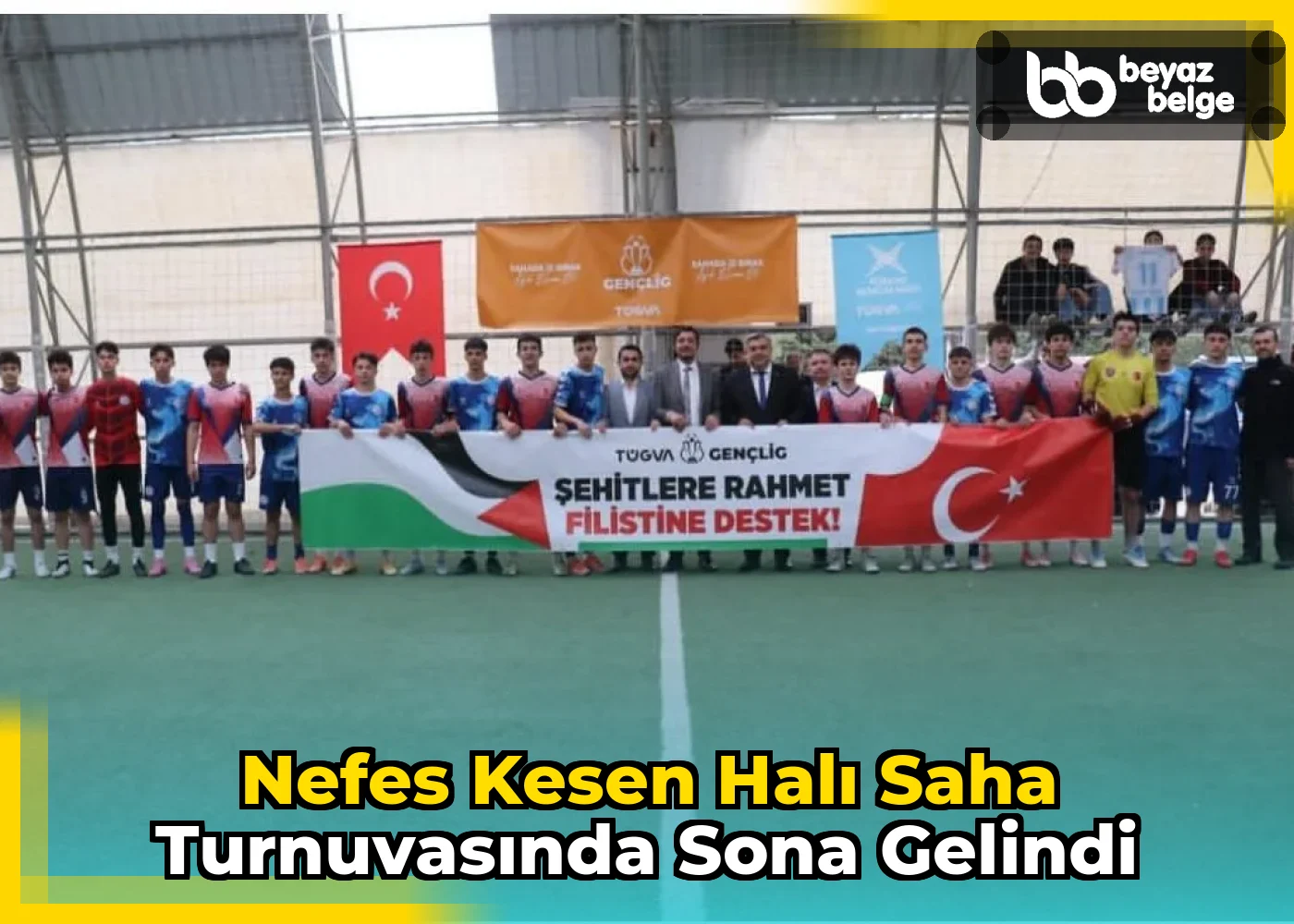 Nefes Kesen Halı Saha Turnuvasında Sona Gelindi