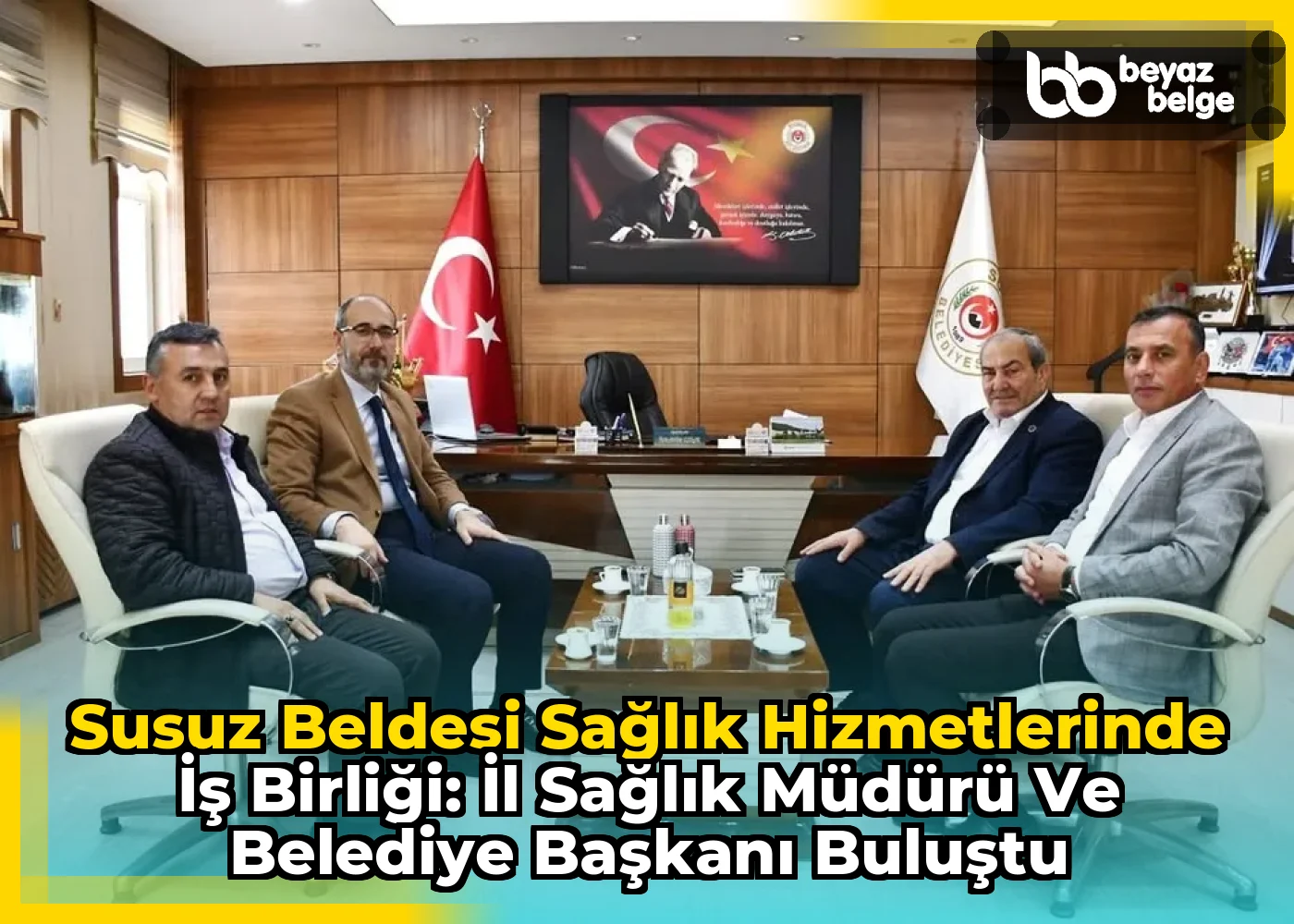Susuz Beldesi Sağlık Hizmetlerinde İş Birliği: İl Sağlık Müdürü ve Belediye Başkanı Buluştu