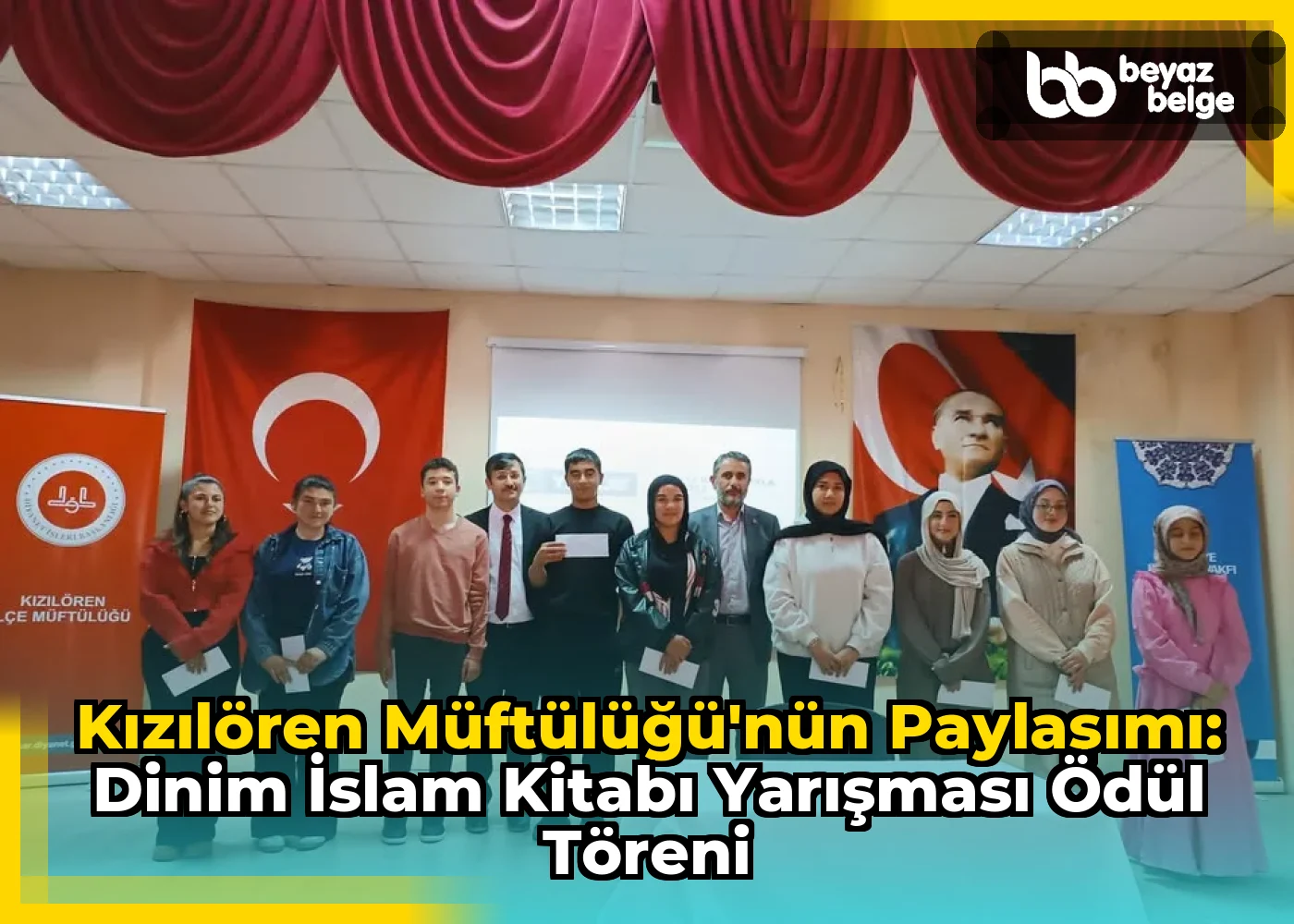 Kızılören Müftülüğü'nün Paylaşımı: Dinim İslam Kitabı Yarışması Ödül Töreni