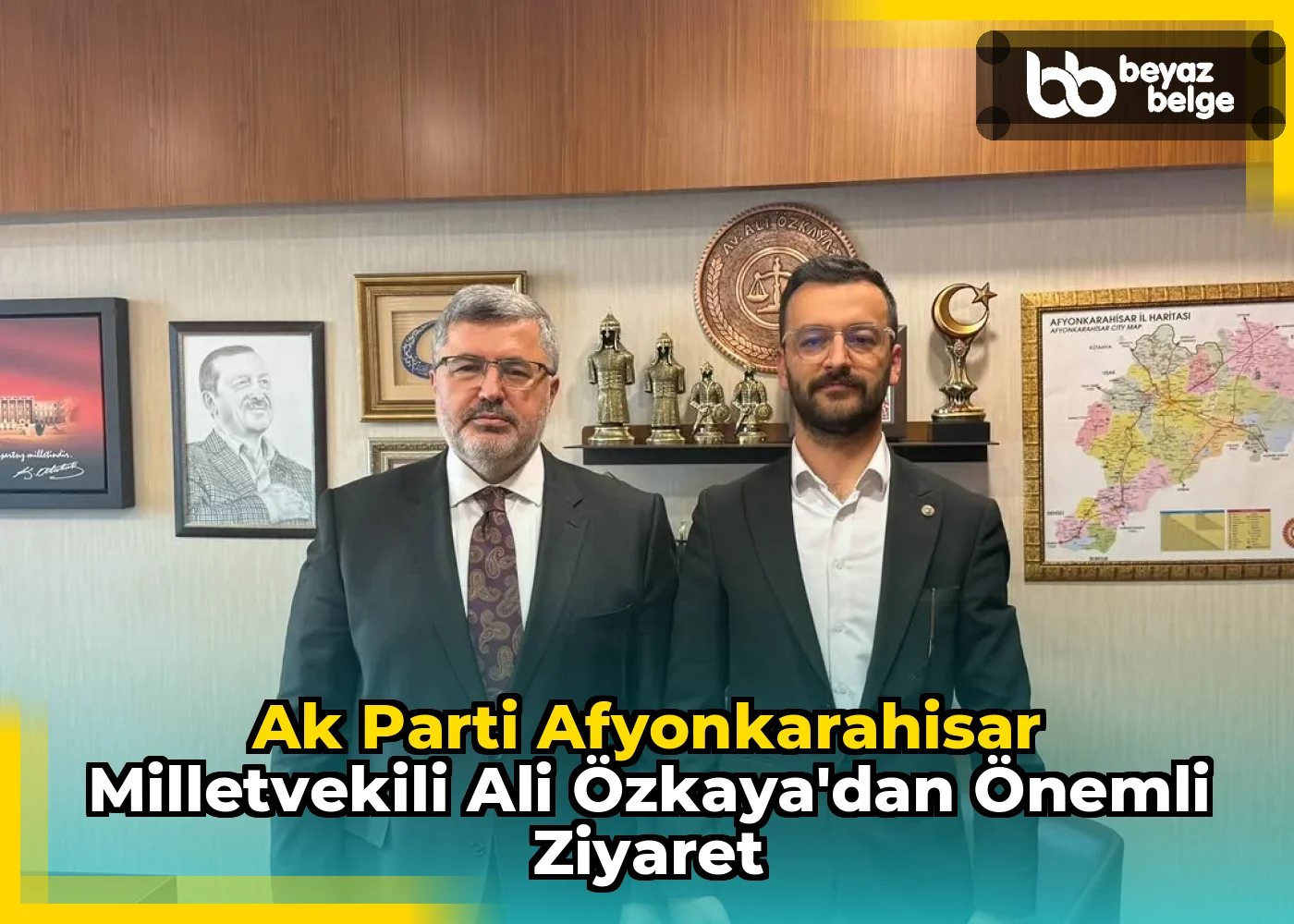 Ak Parti Afyonkarahisar Milletvekili Ali Özkaya'dan Önemli Ziyaret
