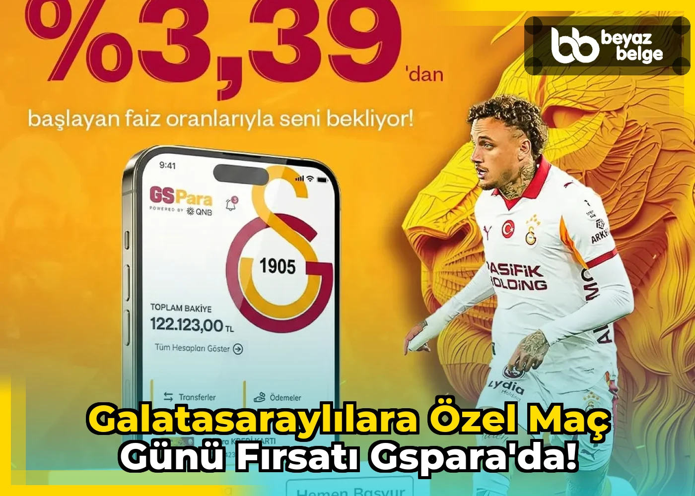 Galatasaraylılara Özel Maç Günü Fırsatı GSPara'da!