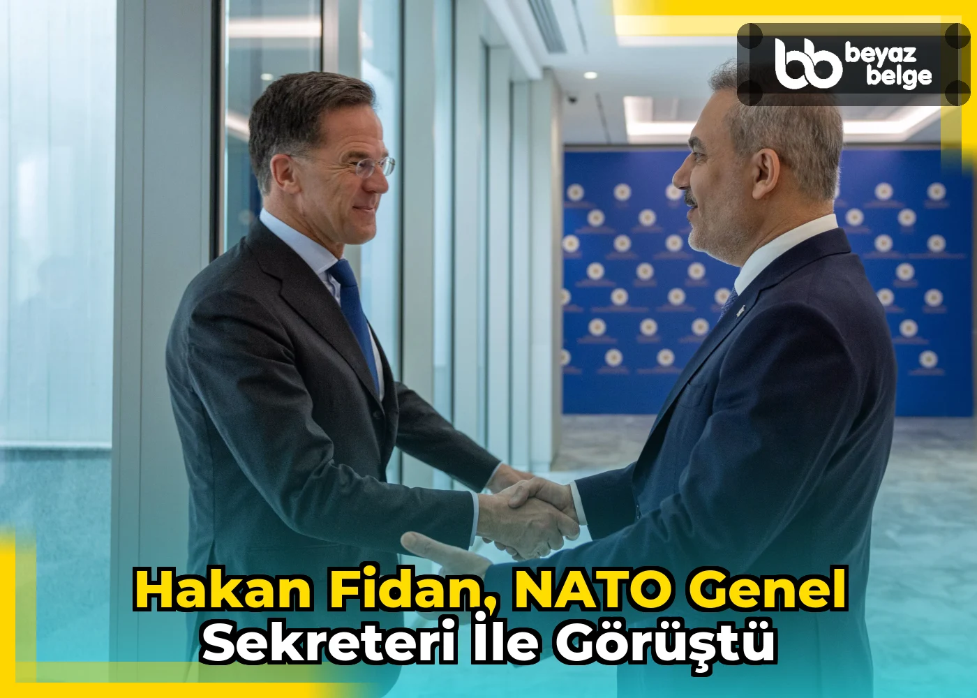 Hakan Fidan, NATO Genel Sekreteri ile görüştü