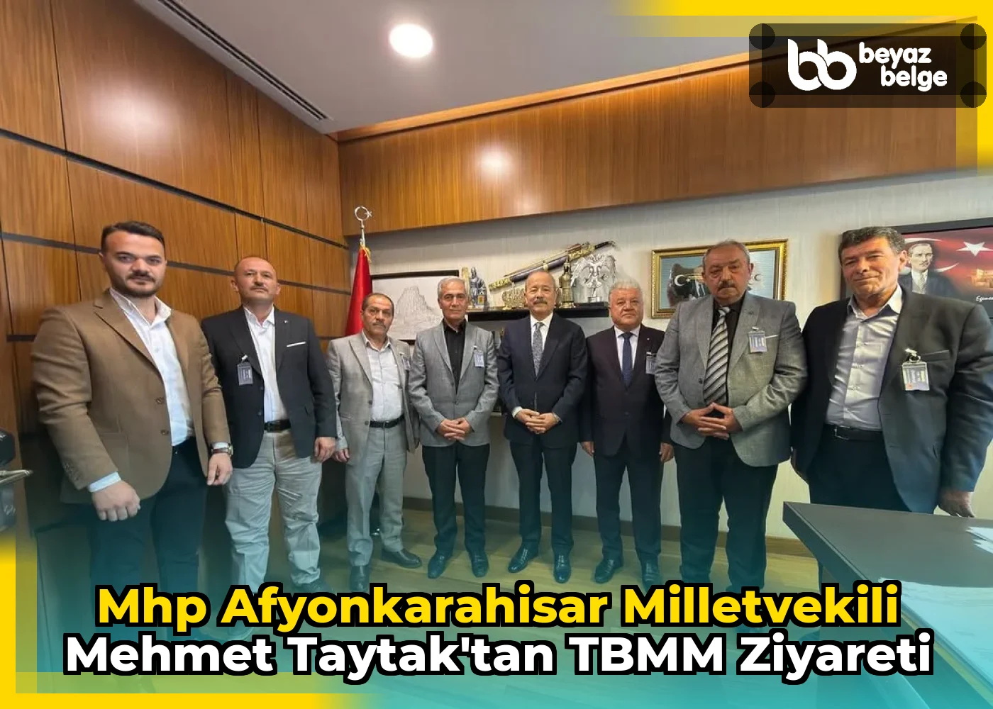 Mhp Afyonkarahisar Milletvekili Mehmet Taytak'tan TBMM Ziyareti