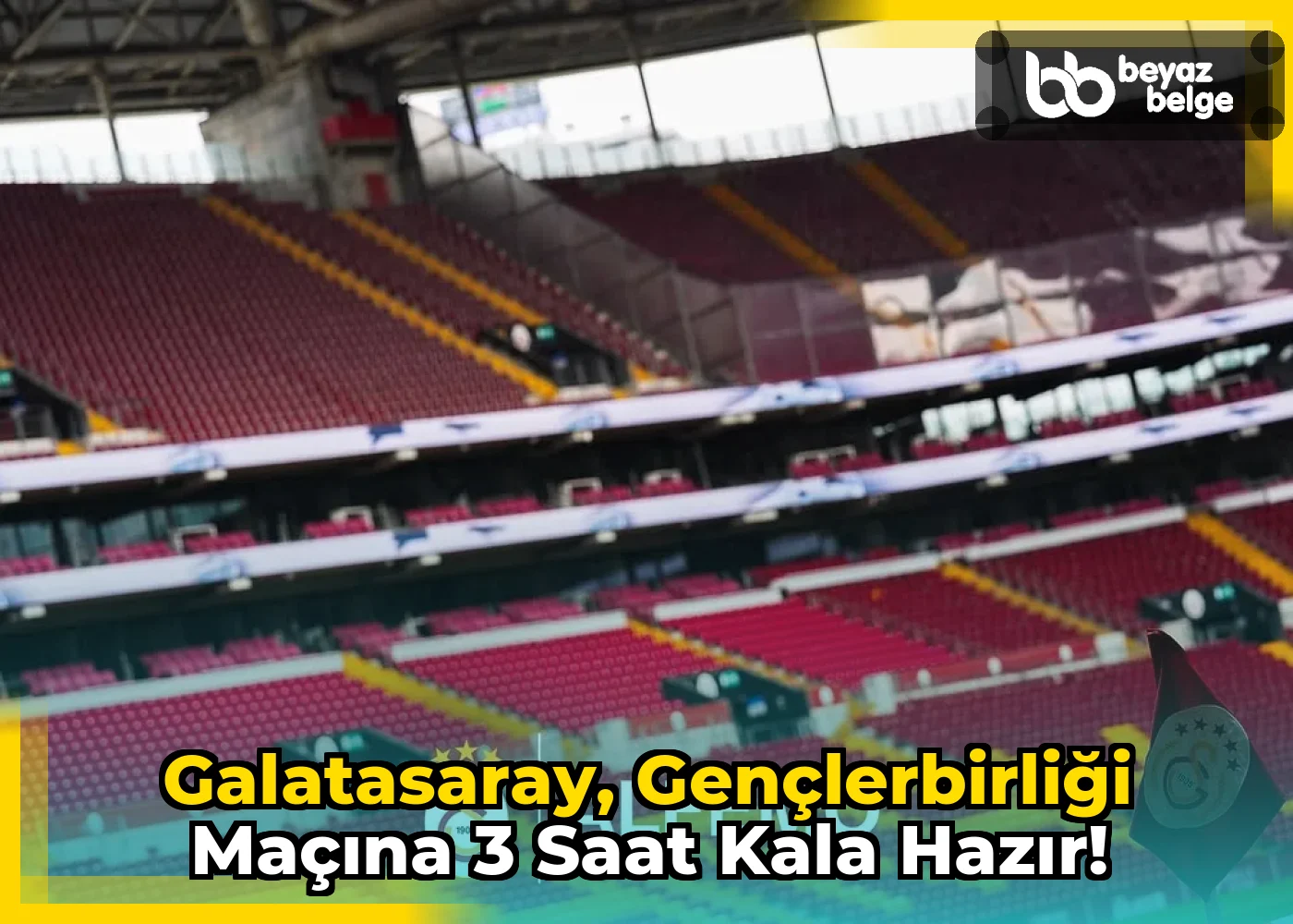 Galatasaray, Gençlerbirliği Maçına 3 Saat Kala Hazır!
