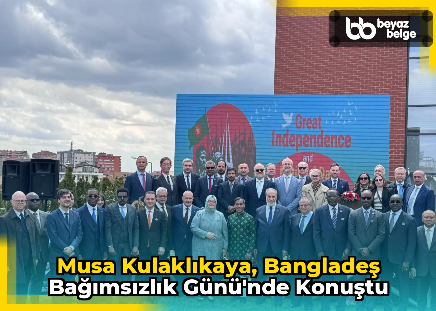 Musa Kulaklıkaya, Bangladeş Bağımsızlık Günü'nde konuştu