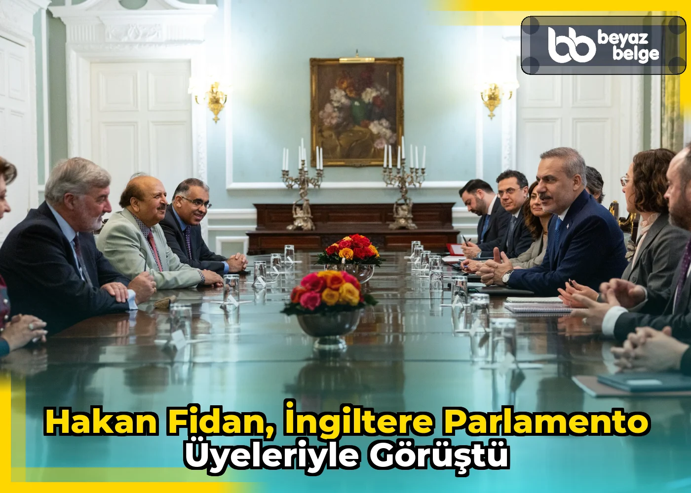 Hakan Fidan, İngiltere Parlamento Üyeleriyle Görüştü