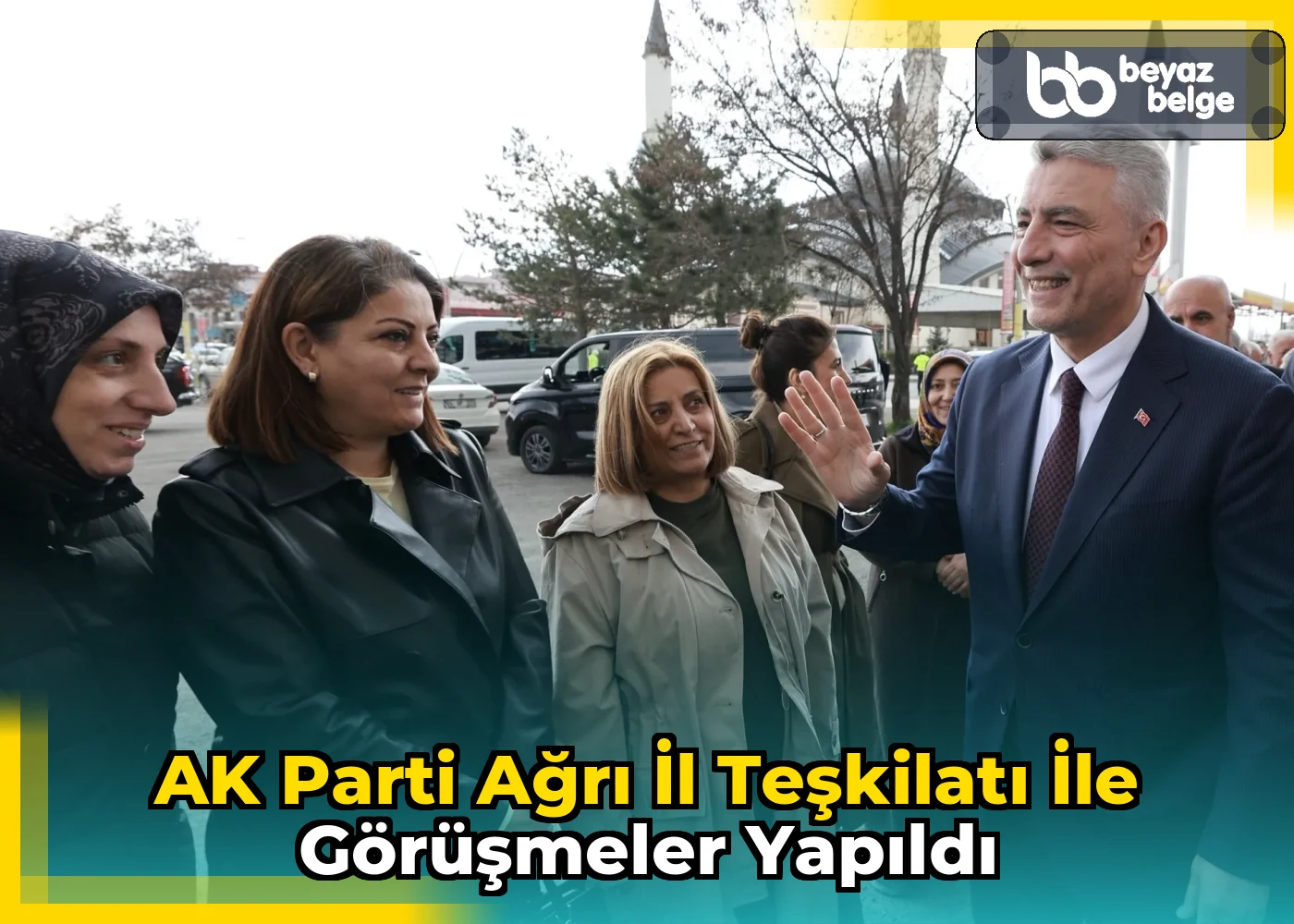 AK Parti Ağrı İl Teşkilatı ile görüşmeler yapıldı