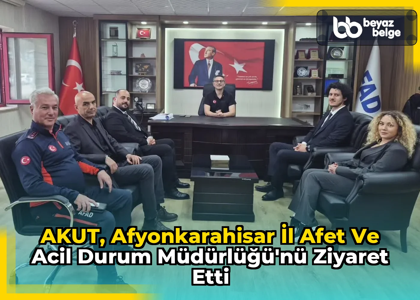 AKUT, Afyonkarahisar İl Afet Ve Acil Durum Müdürlüğü'nü Ziyaret Etti