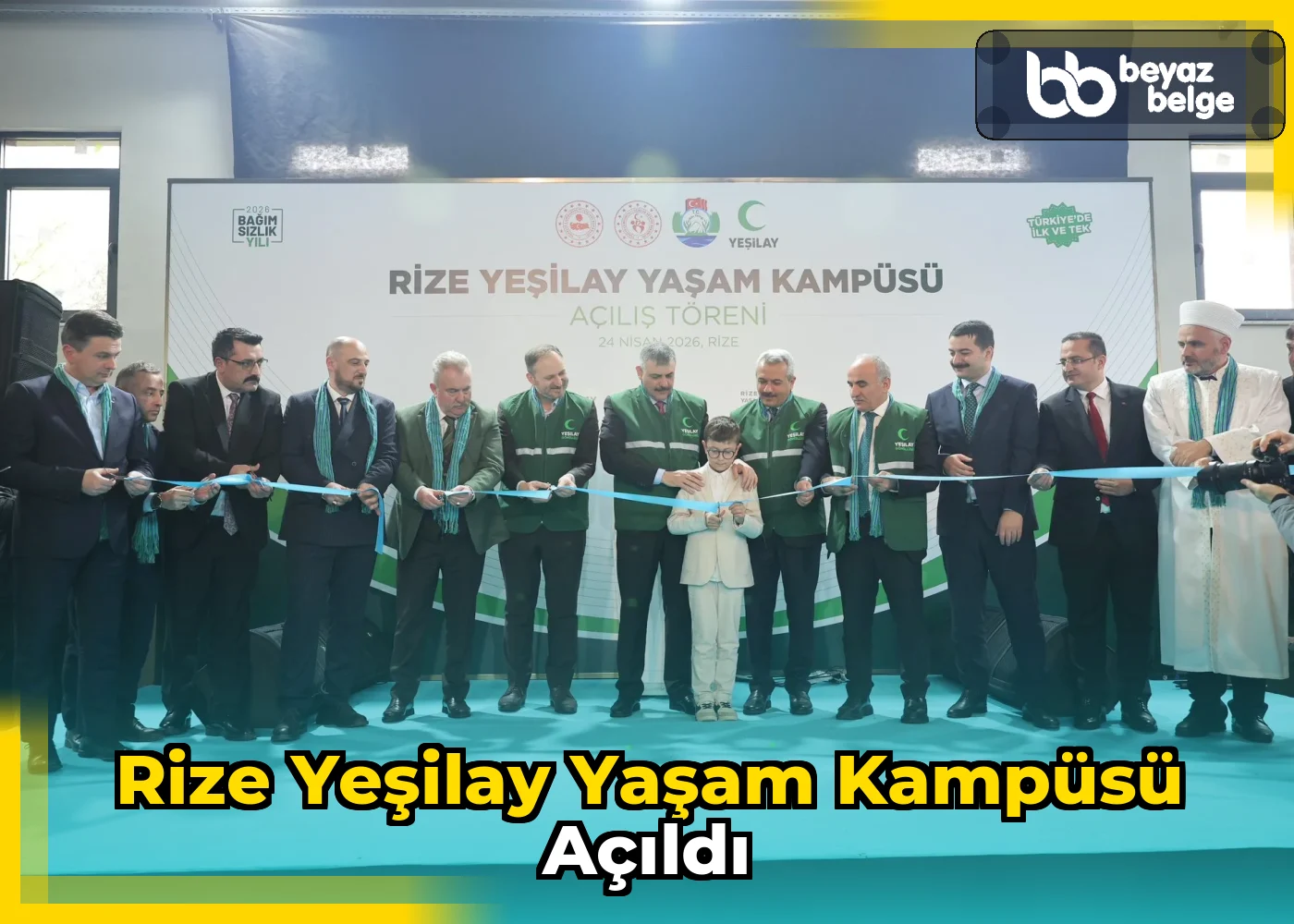 Rize Yeşilay Yaşam Kampüsü açıldı