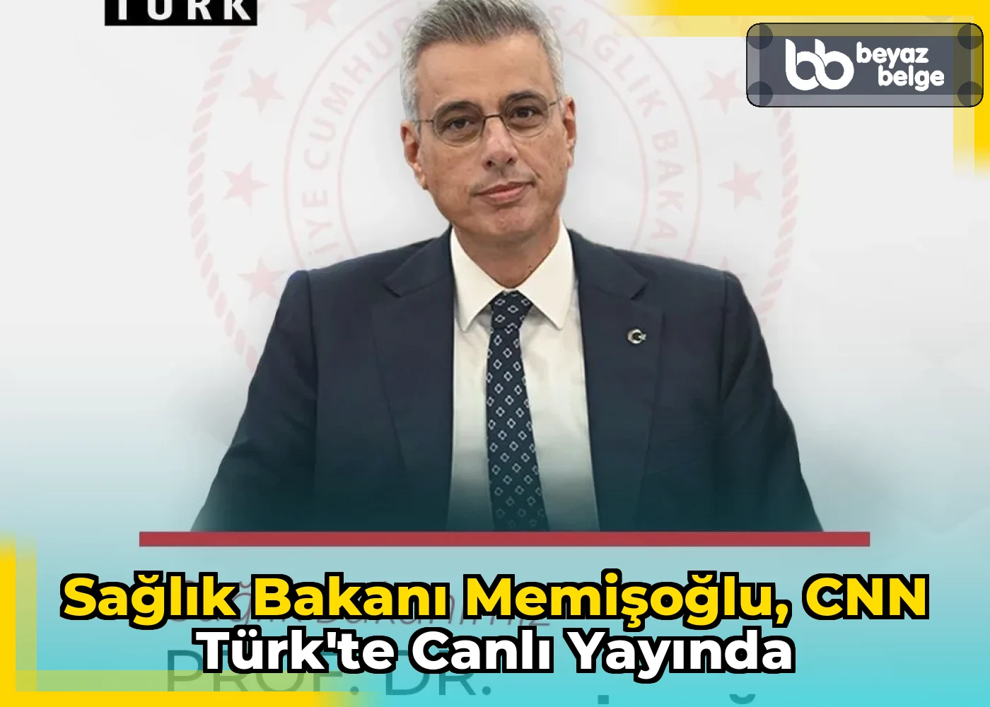 Sağlık Bakanı Memişoğlu, CNN Türk'te canlı yayında