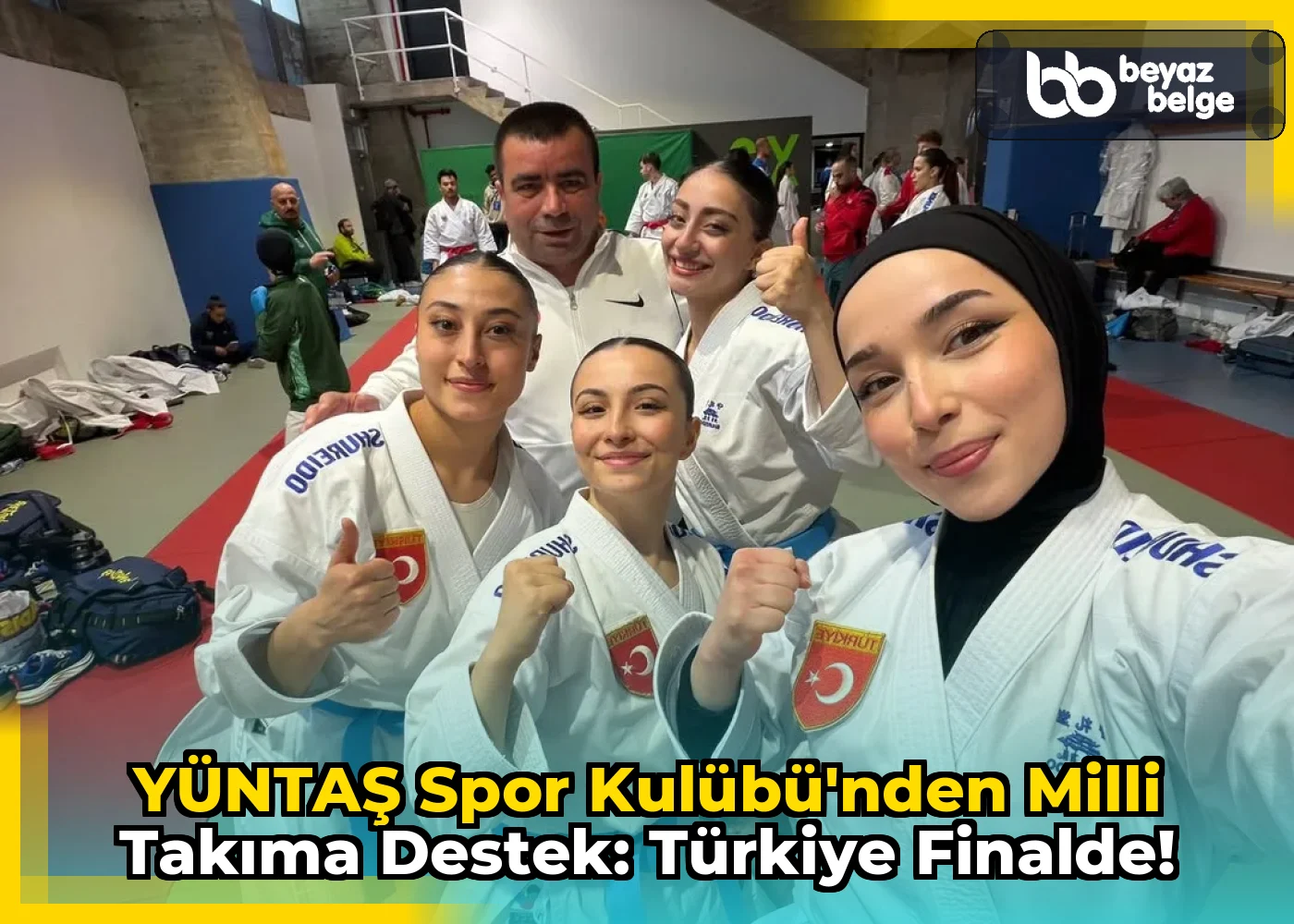 YÜNTAŞ Spor Kulübü'nden Milli Takıma Destek: Türkiye Finalde!