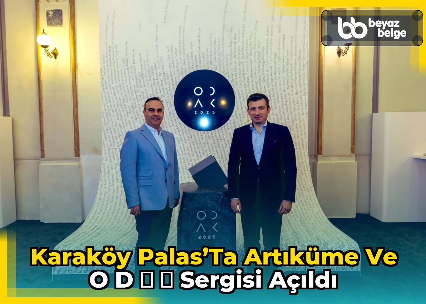 Karaköy Palas’ta ArtıKÜME ve O D Λ Ｋ Sergisi Açıldı
