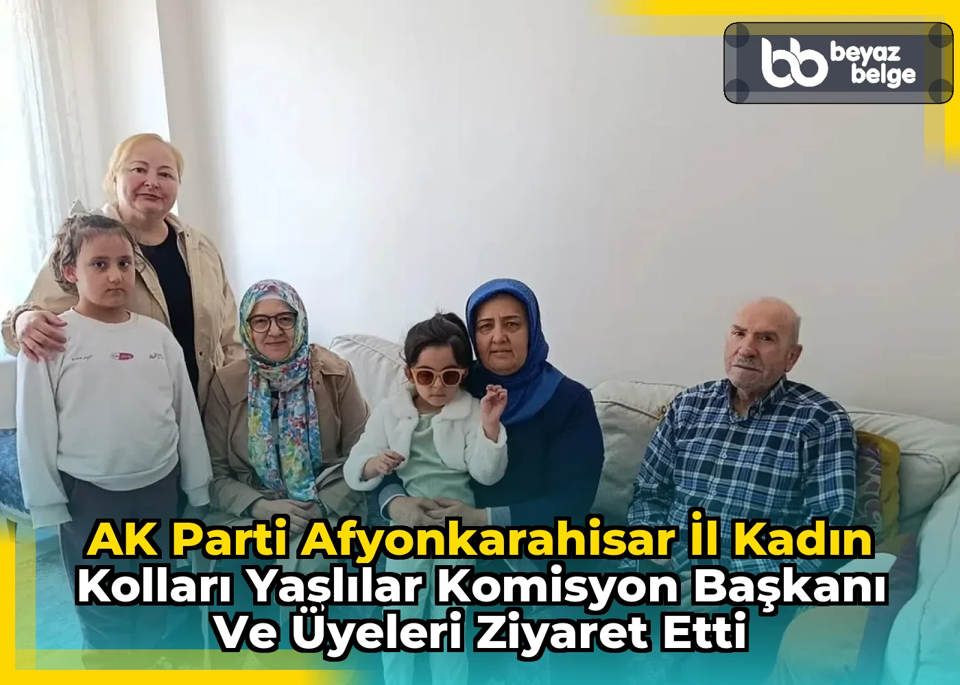 AK Parti Afyonkarahisar İl Kadın Kolları Yaşlılar Komisyon Başkanı ve Üyeleri Ziyaret Etti