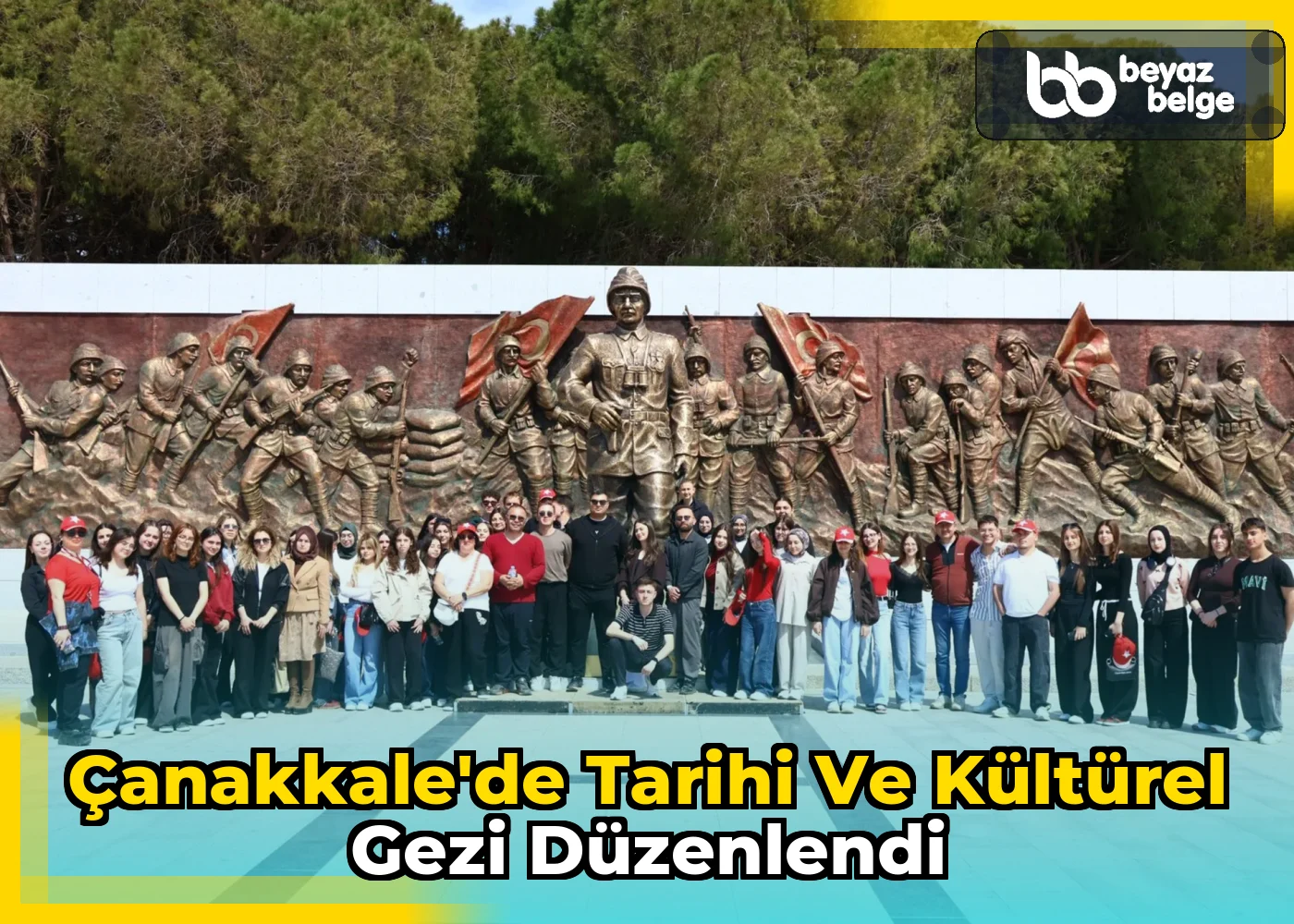 Çanakkale'de Tarihi ve Kültürel Gezi Düzenlendi