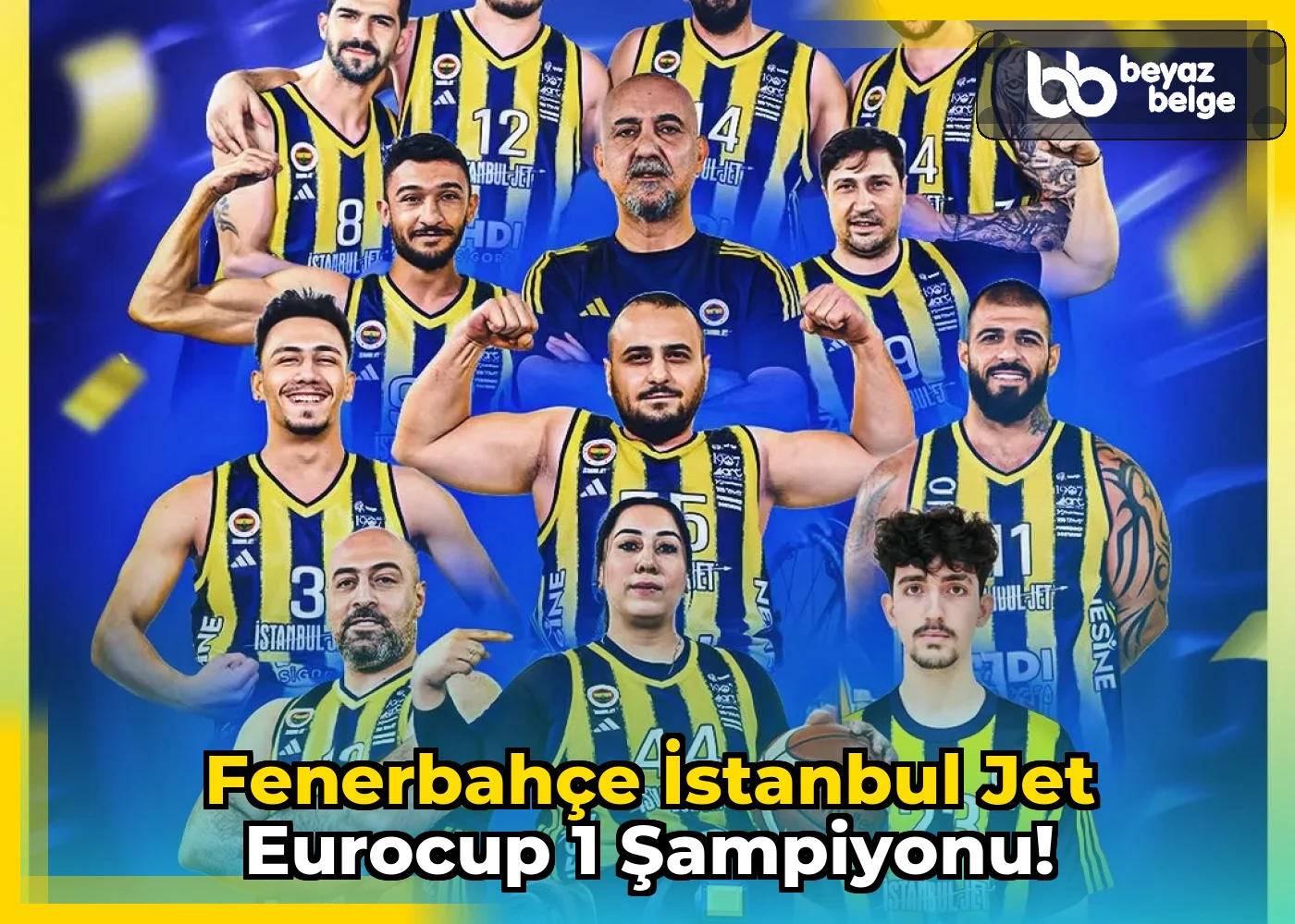 Fenerbahçe İstanbul Jet Eurocup 1 Şampiyonu!