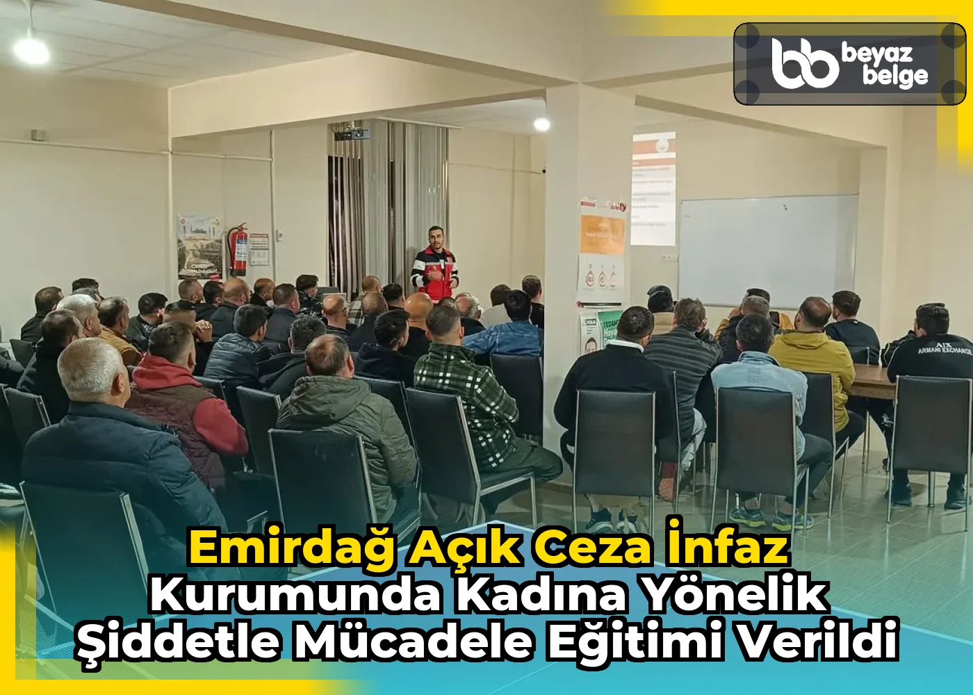 Emirdağ Açık Ceza İnfaz Kurumunda Kadına Yönelik Şiddetle Mücadele Eğitimi Verildi