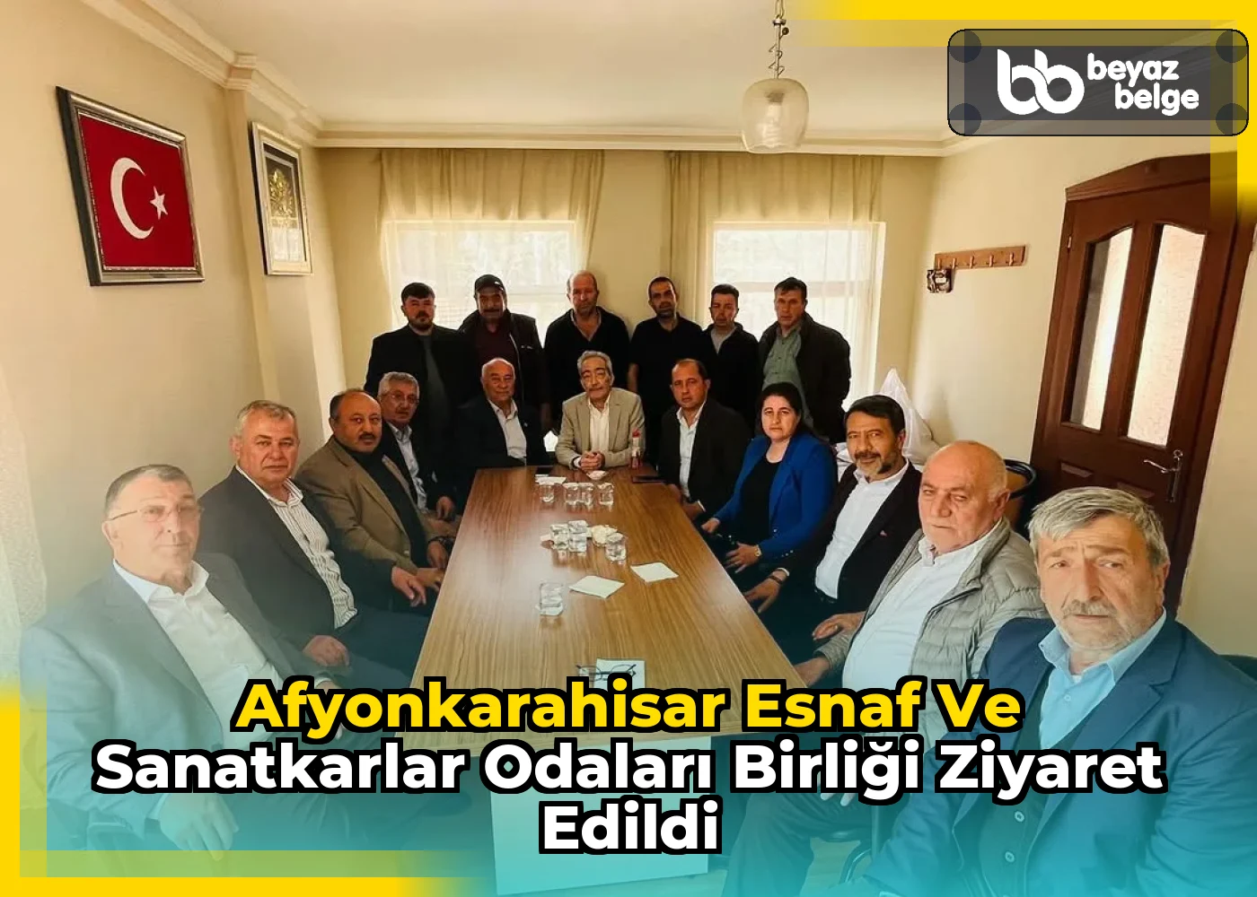 Afyonkarahisar Esnaf ve Sanatkarlar Odaları Birliği Ziyaret Edildi