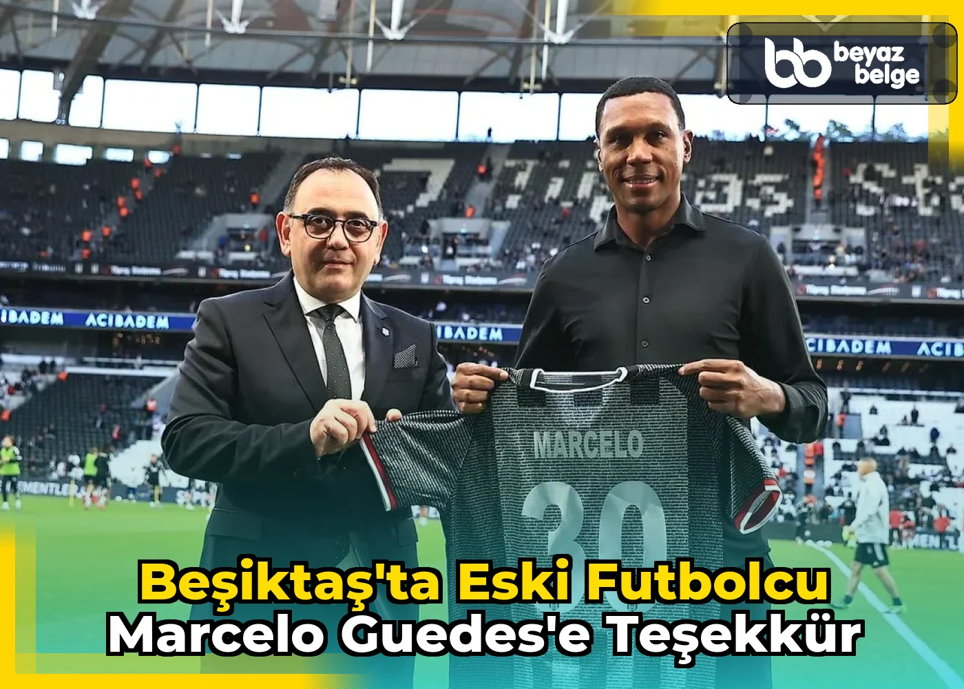 Beşiktaş'ta Eski Futbolcu Marcelo Guedes'e Teşekkür