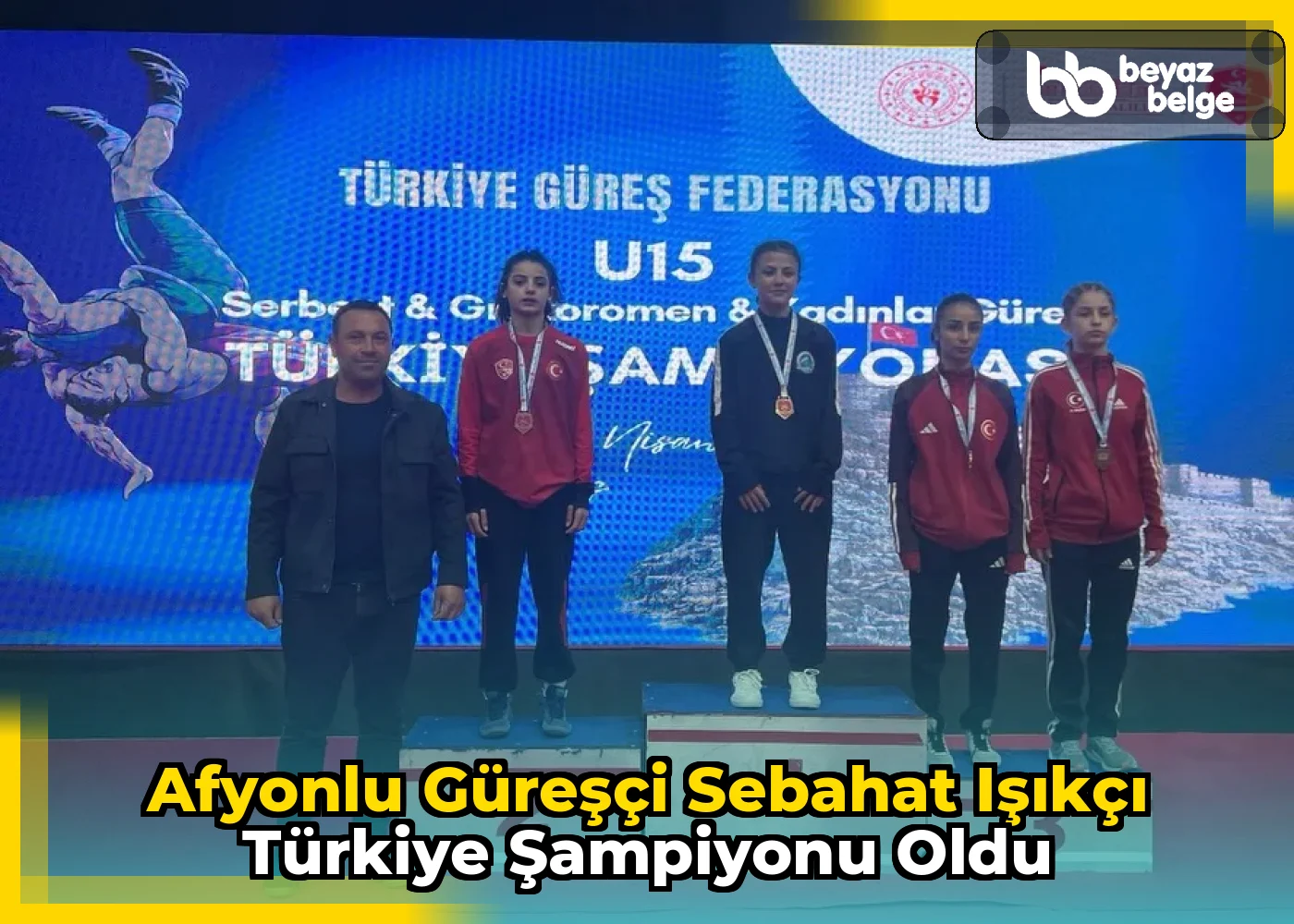 Afyonlu Güreşçi Sebahat Işıkçı Türkiye Şampiyonu Oldu