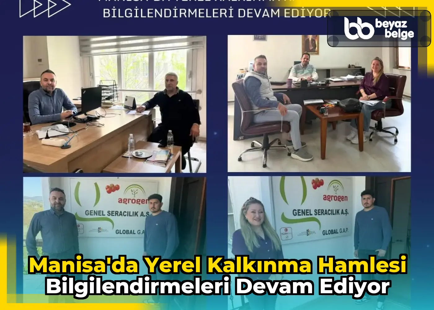 Manisa'da Yerel Kalkınma Hamlesi Bilgilendirmeleri Devam Ediyor