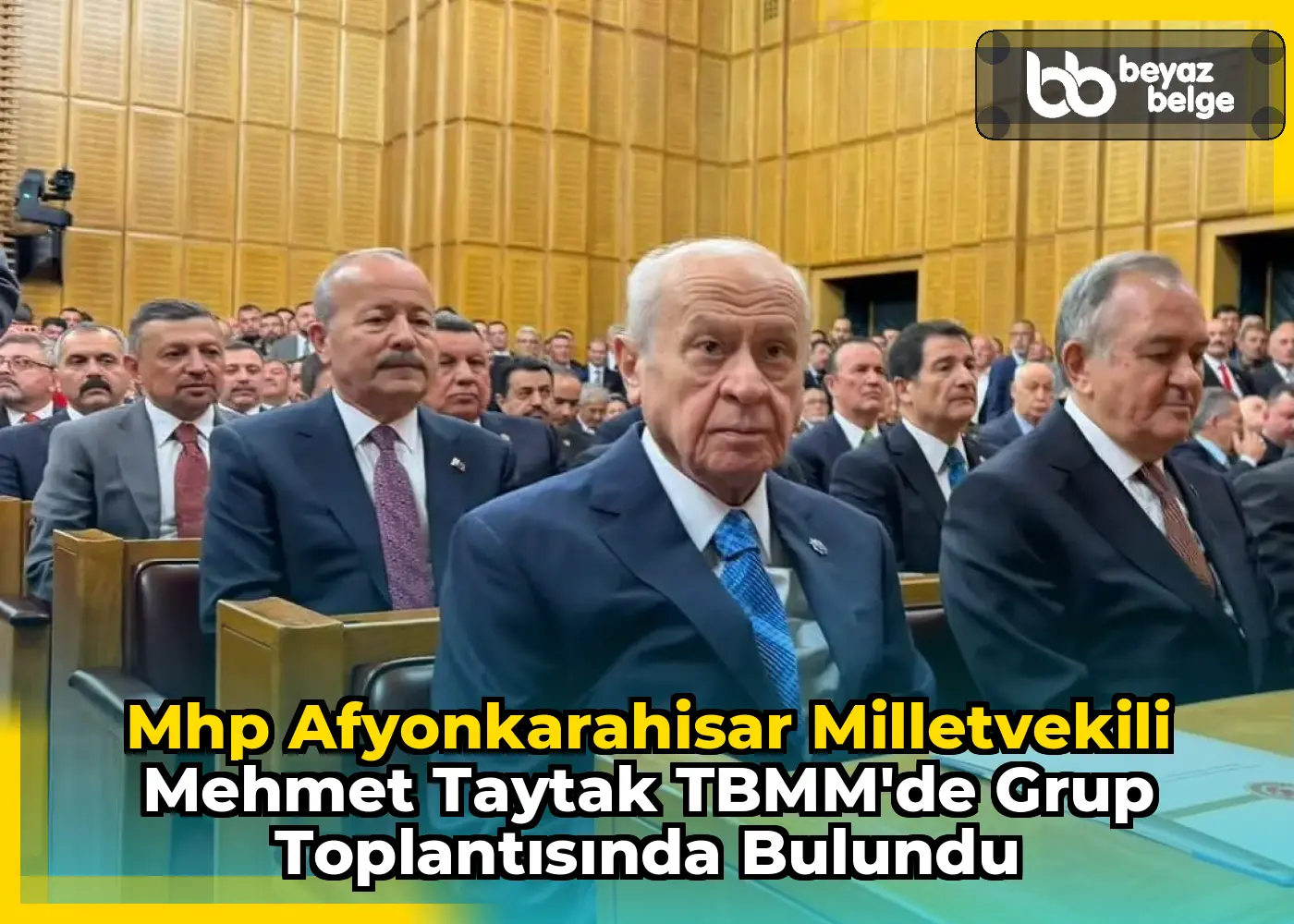 Mhp Afyonkarahisar Milletvekili Mehmet Taytak TBMM'de Grup Toplantısında Bulundu
