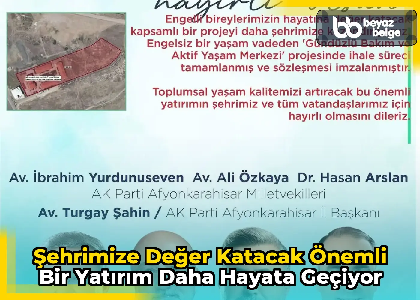 Şehrimize Değer Katacak Önemli Bir Yatırım Daha Hayata Geçiyor