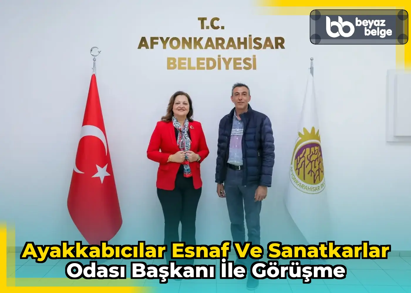 Ayakkabıcılar Esnaf ve Sanatkarlar Odası Başkanı ile Görüşme