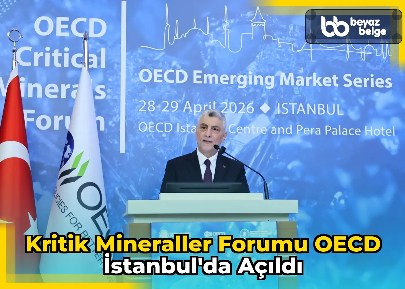 Kritik Mineraller Forumu OECD İstanbul'da Açıldı