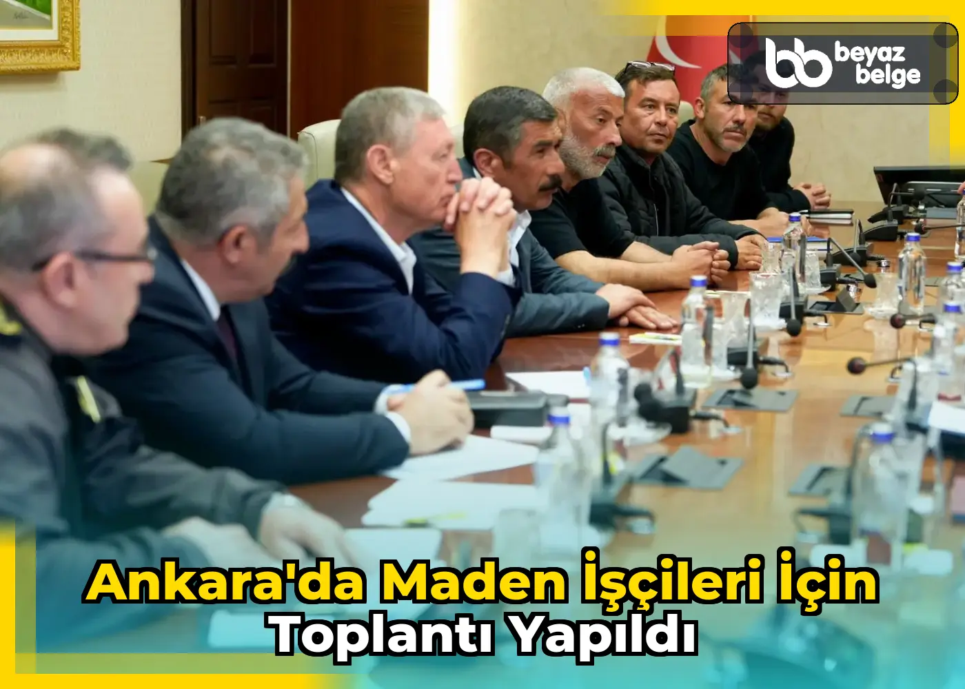 Ankara'da maden işçileri için toplantı yapıldı