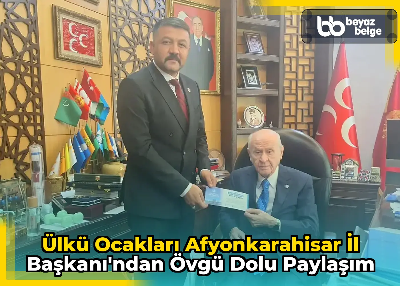 Ülkü Ocakları Afyonkarahisar İl Başkanı'ndan Övgü Dolu Paylaşım