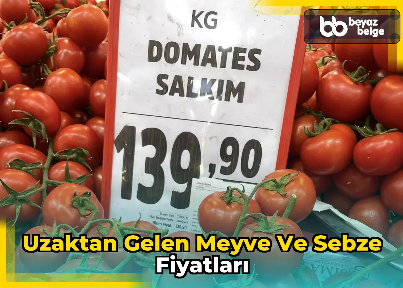 Uzaktan gelen meyve ve sebze fiyatları