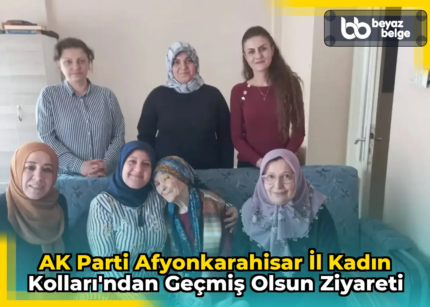 AK Parti Afyonkarahisar İl Kadın Kolları'ndan Geçmiş Olsun Ziyareti