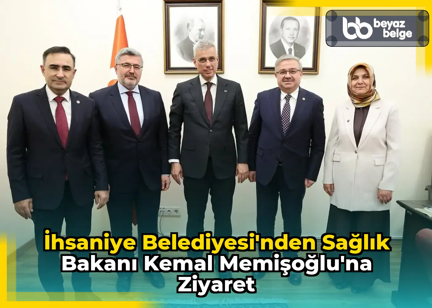 İhsaniye Belediyesi'nden Sağlık Bakanı Kemal Memişoğlu'na Ziyaret