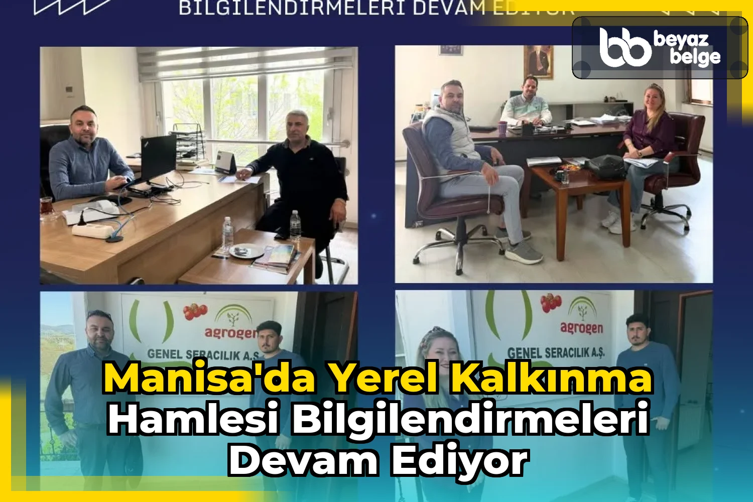Manisa'da Yerel Kalkınma Hamlesi Bilgilendirmeleri Devam Ediyor