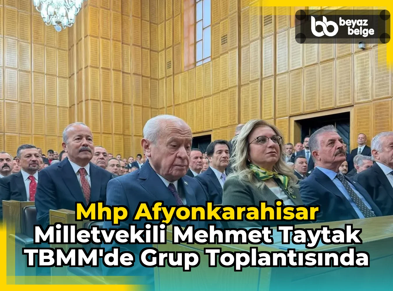 Mhp Afyonkarahisar Milletvekili Mehmet Taytak TBMM'de Grup Toplantısında