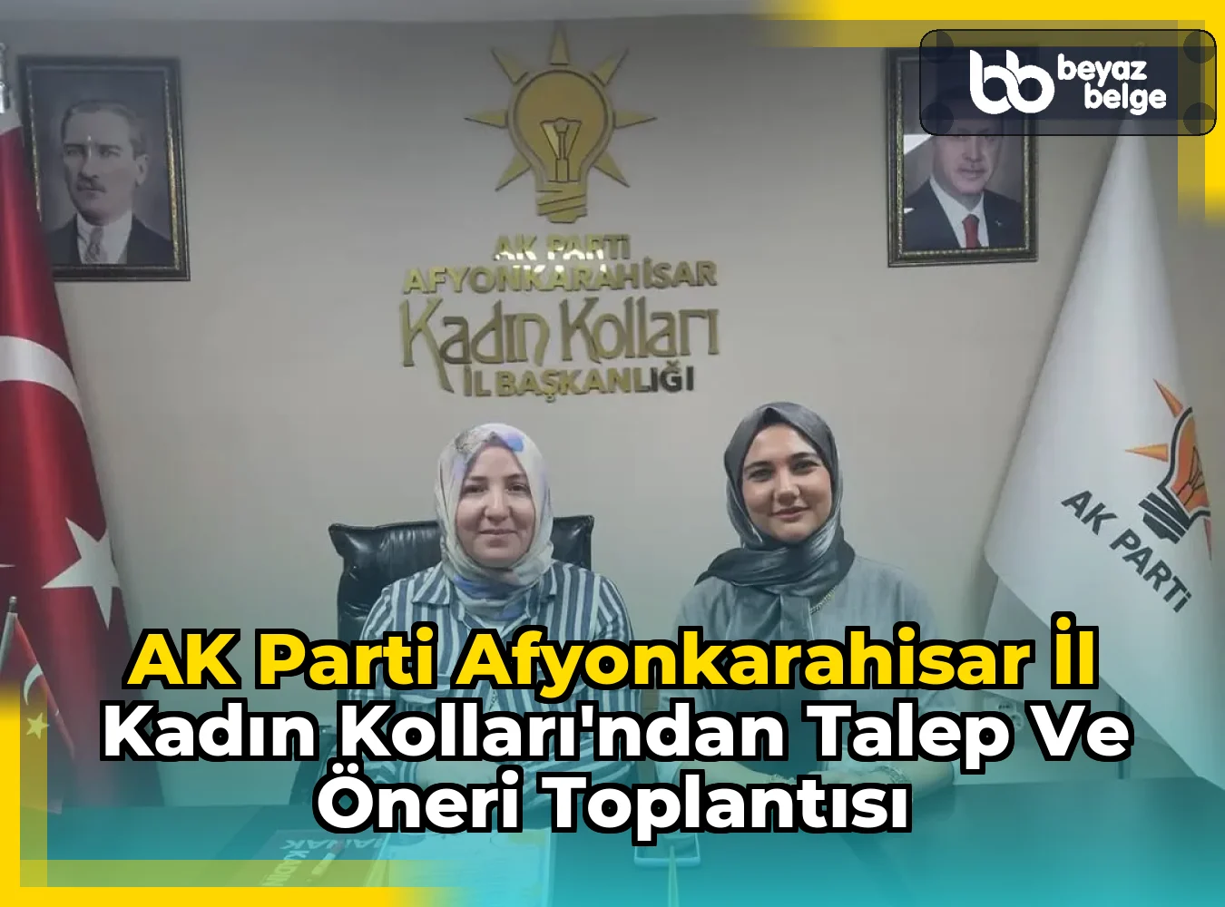 AK Parti Afyonkarahisar İl Kadın Kolları'ndan Talep ve Öneri Toplantısı