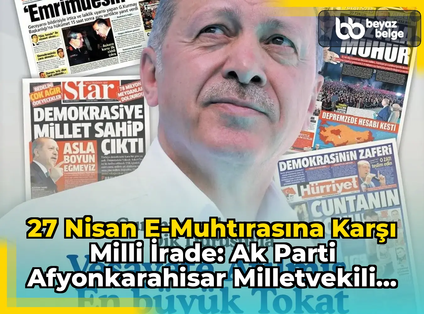 27 Nisan E-muhtırasına Karşı Milli İrade: Ak Parti Afyonkarahisar Milletvekili İbrahim Yurdunuseven'den Önemli Açıklama